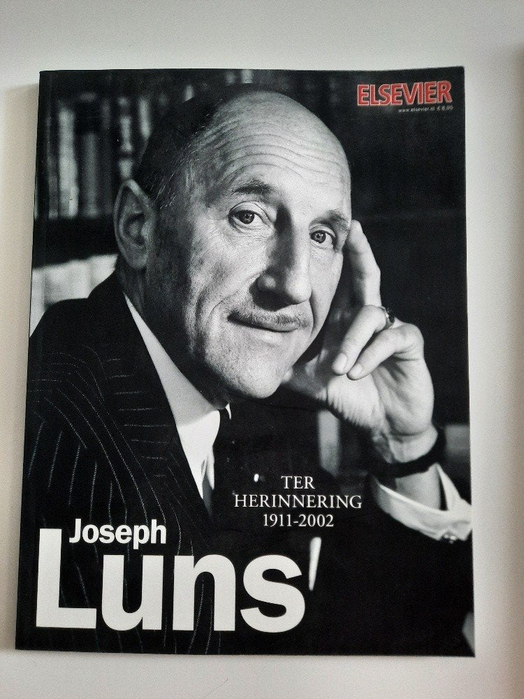 ELSEVIER MAGAZINE; JOSEPH LUNS TER HERINNERING, Ophalen of Verzenden, Zo goed als nieuw, Overige typen