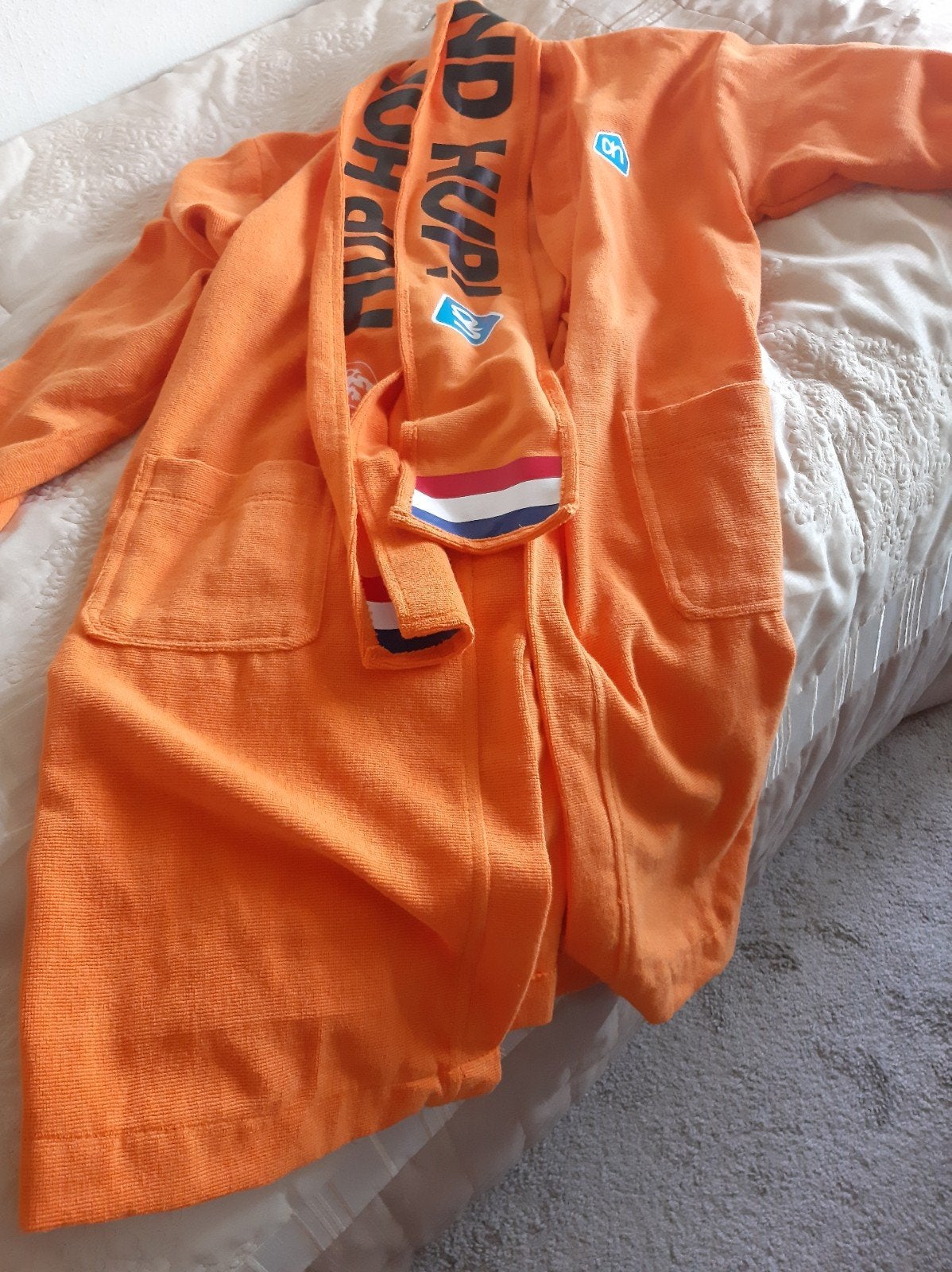 Nieuwe AH WK Badjas Oranje - Xavi, Ophalen, Overige typen, Albert Heijn, Nieuw