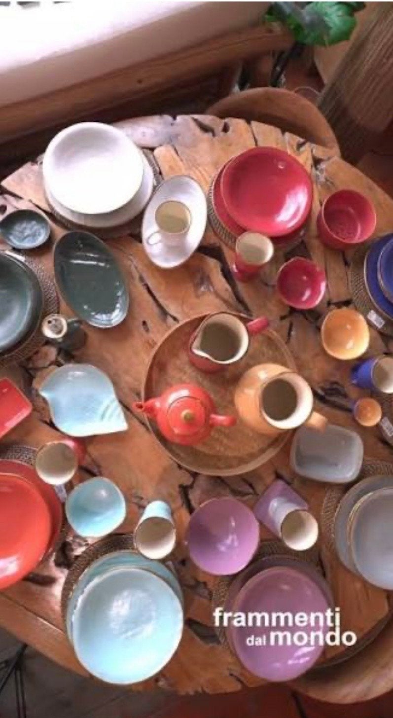 Mediterraneo van Novitahome Italië Servies 158 delig, Ophalen, Overige merken, Keramiek, Nieuw
