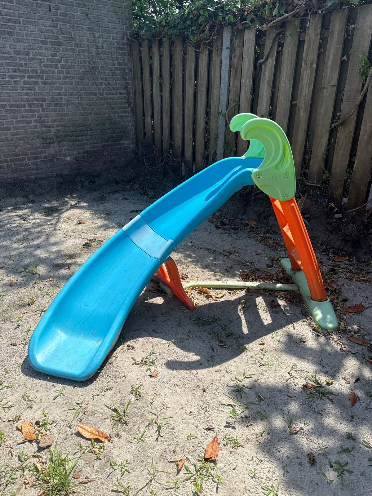 Kleurrijke water glijbaan voor buiten, Kinderen en Baby's, Ophalen, Gebruikt, Glijbaan