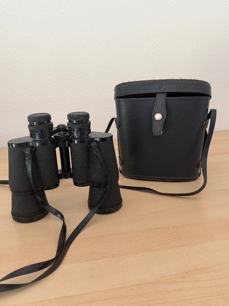 Vintage verrekijker, Ophalen, Gebruikt, 20x of meer, Met hoes of tas
