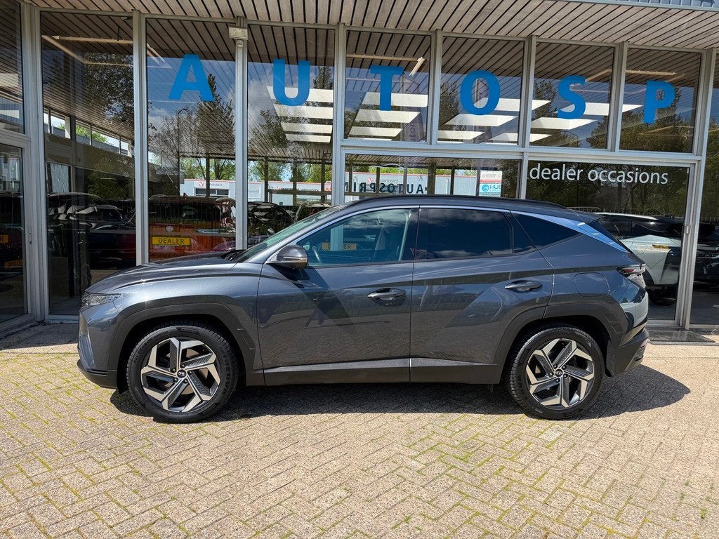 Hyundai Tucson 1.6 T-GDI MHEV Premium LEDER , 360 CAMERA , T, Auto's, Gebruikt, 4 cilinders, 150 pk, 1650 kg