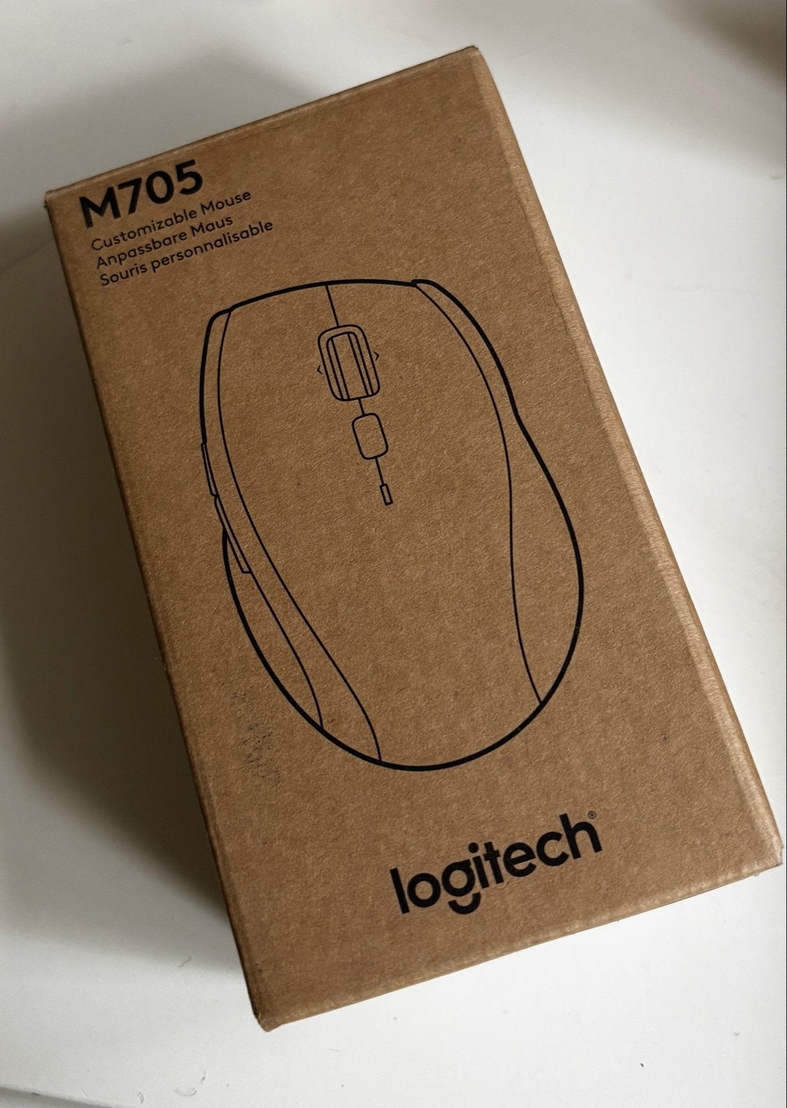Logitech M705 Draadloze Muis - nieuw, Computers en Software, Rechtshandig, Muis, Nieuw, Draadloos