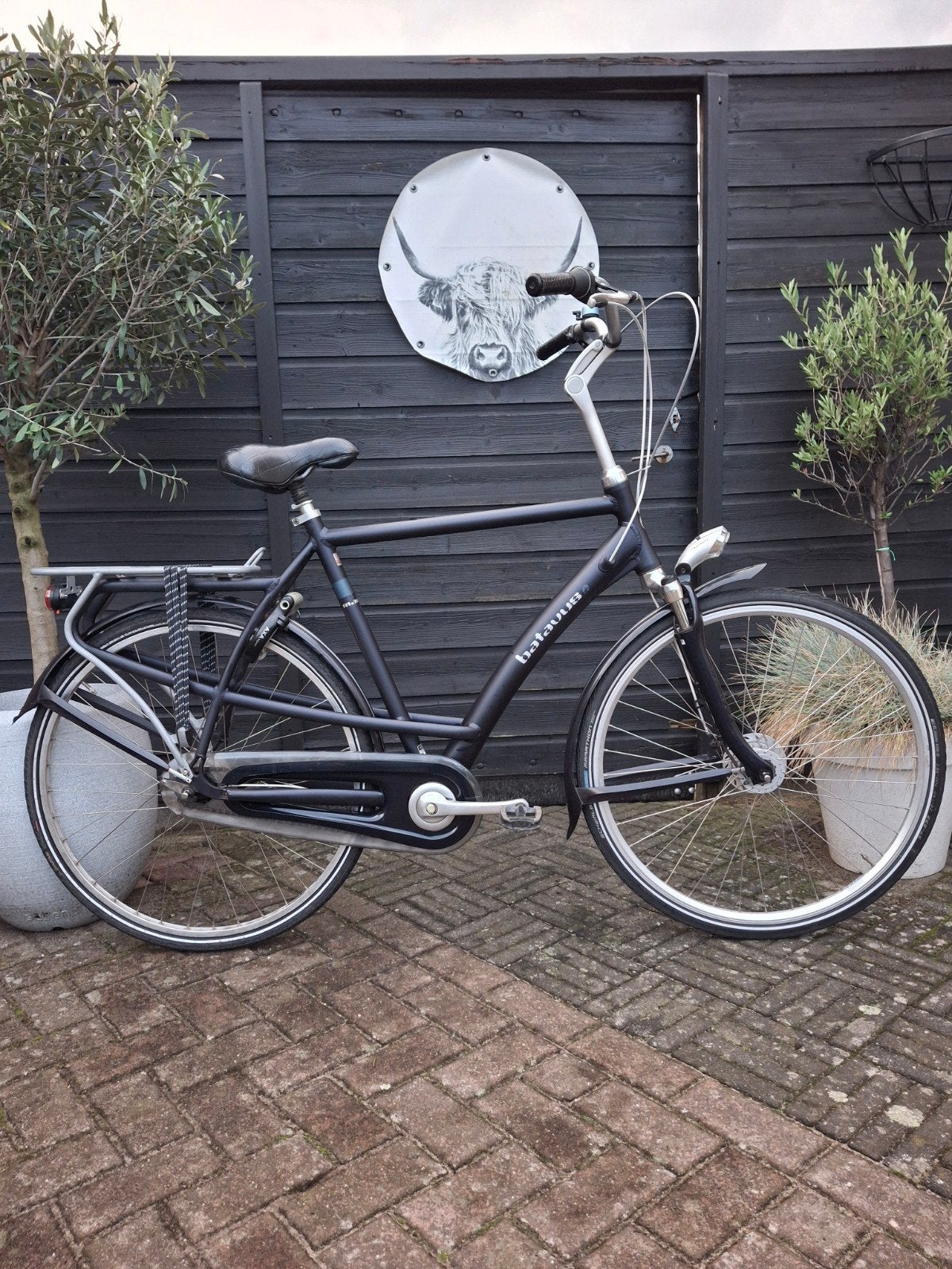 Batavus Mambo 7 herenfiets jongensfiets 28 inch 61cm 7 versn, Zo goed als nieuw, Trommelrem, Ophalen, 26 inch of meer