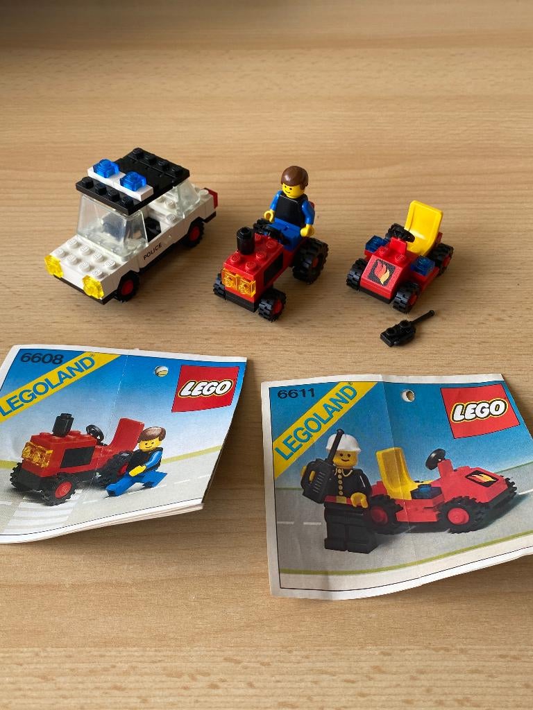 Lego 6623  6608 6611, Kinderen en Baby's, Speelgoed | Duplo en Lego, Gebruikt, Lego, Overige typen, Ophalen of Verzenden