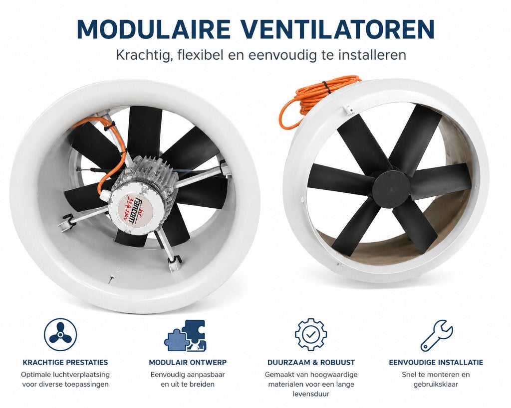 ventilatoren, Ophalen of Verzenden, Refurbished, Overige