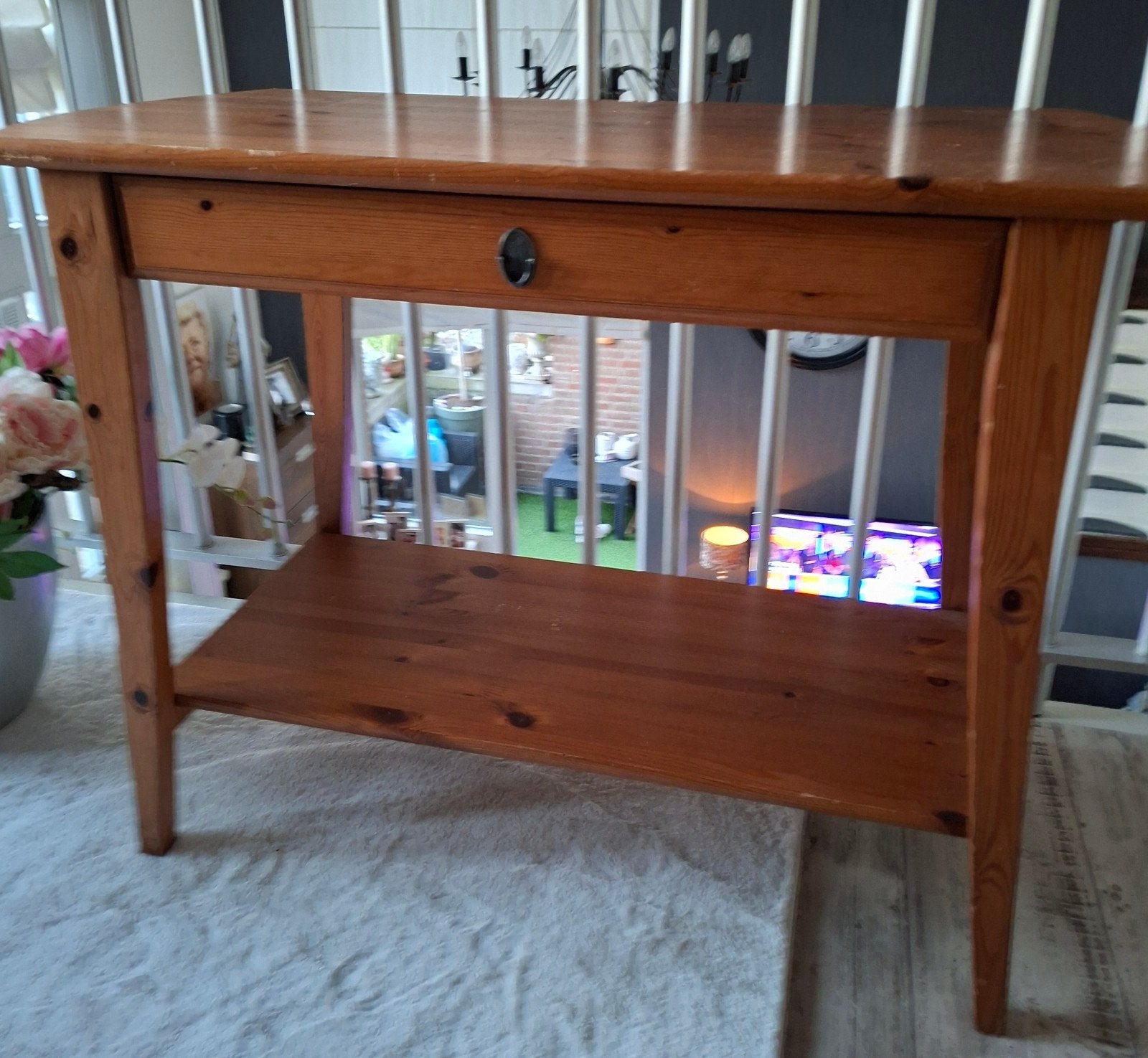 side table, Huis en Inrichting, Ophalen, Gebruikt, 25 tot 50 cm, Rechthoekig