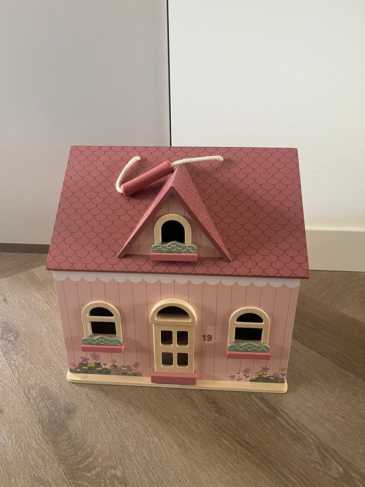 Little Dutch poppenhuis + inhoud, Kinderen en Baby's, Speelgoed | Poppenhuizen, Ophalen of Verzenden, Zo goed als nieuw, Poppenhuis