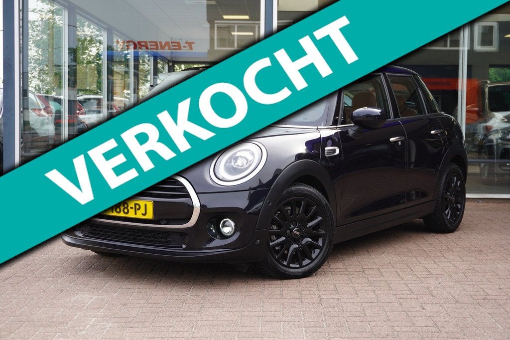 Mini 5-Deurs 1.5 Cooper Business Edition Automaat | 5deurs |, Auto's, Gebruikt, Euro 6, Blauw, 3 cilinders
