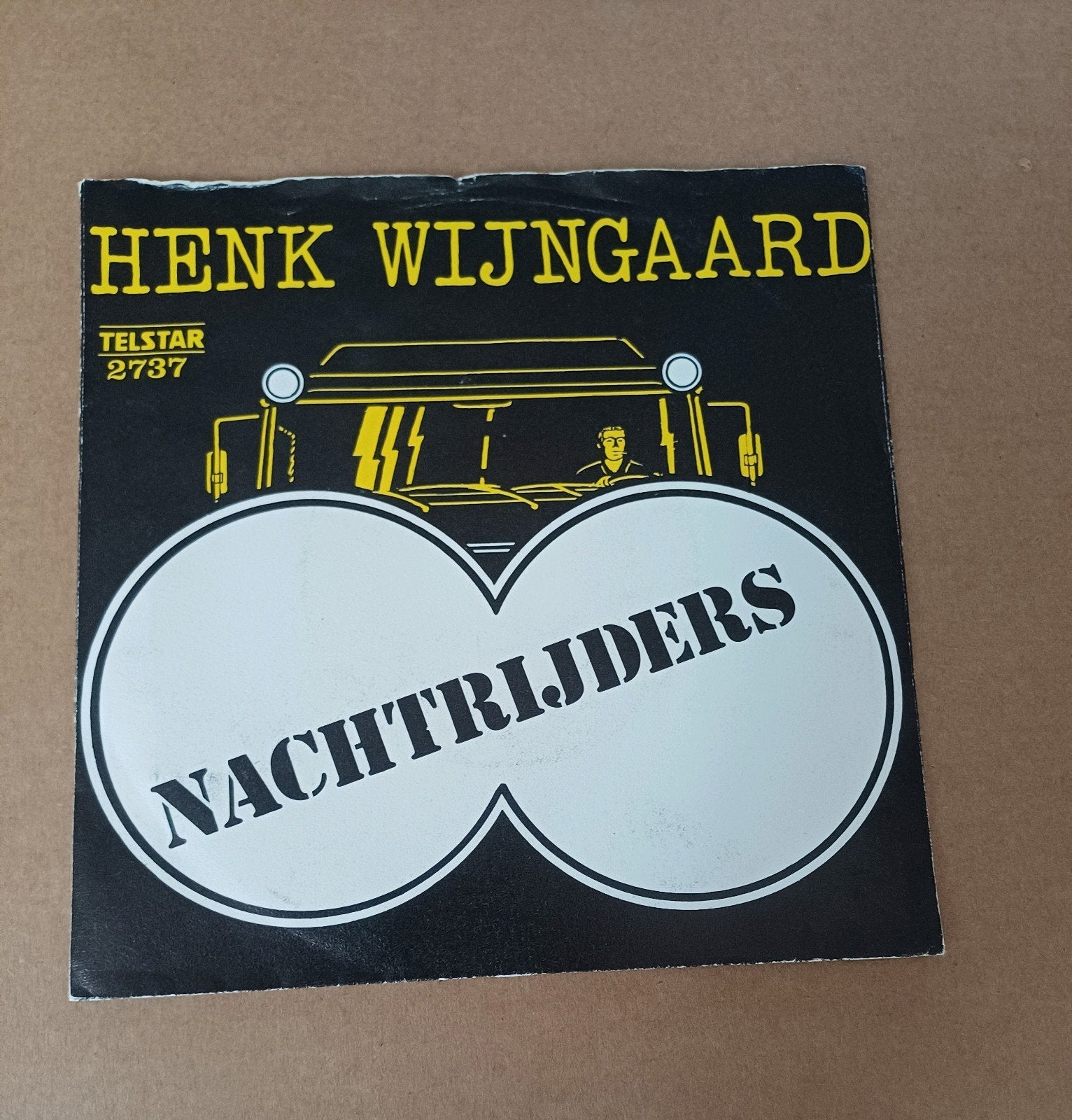 Henk Wijngaard  - Nachtrijders, Beschermende buitenhoes, Ophalen of Verzenden, Gebruikt, Pop