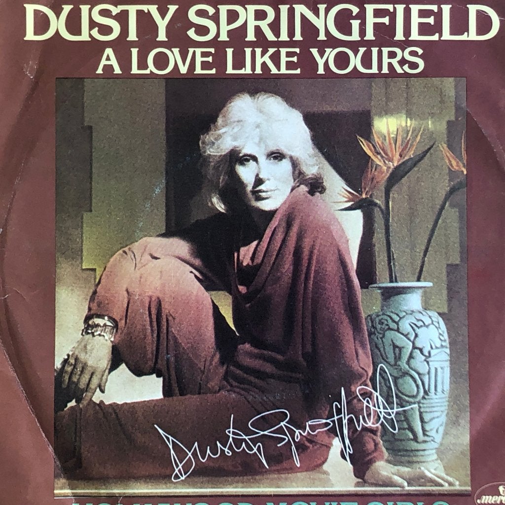 1978	Dusty Springfield 	A Love Like Yours, Picture disc, 7 inch, Ophalen of Verzenden, Zo goed als nieuw