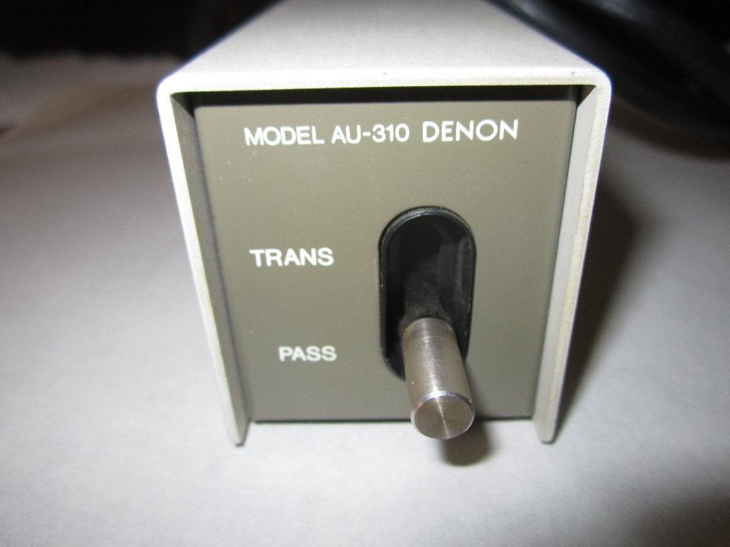 DENON AU-310 MC Step-Up Transformer, Ophalen of Verzenden, Zo goed als nieuw, Platenspeler-onderdeel, Overige merken