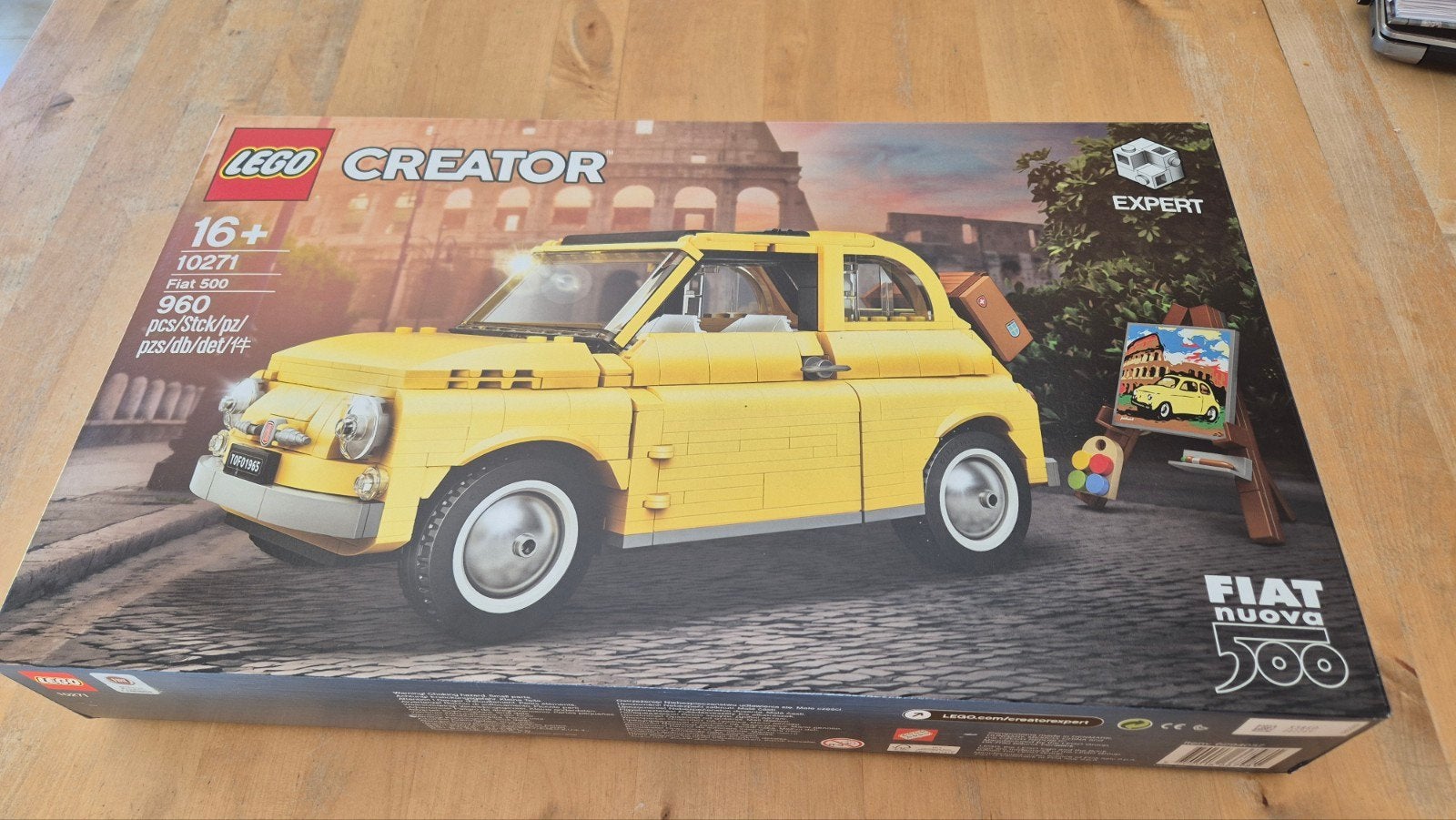 LEGO Creator Expert Fiat 500 (10271) Nieuw in doos, Ophalen of Verzenden, Nieuw, Overige merken