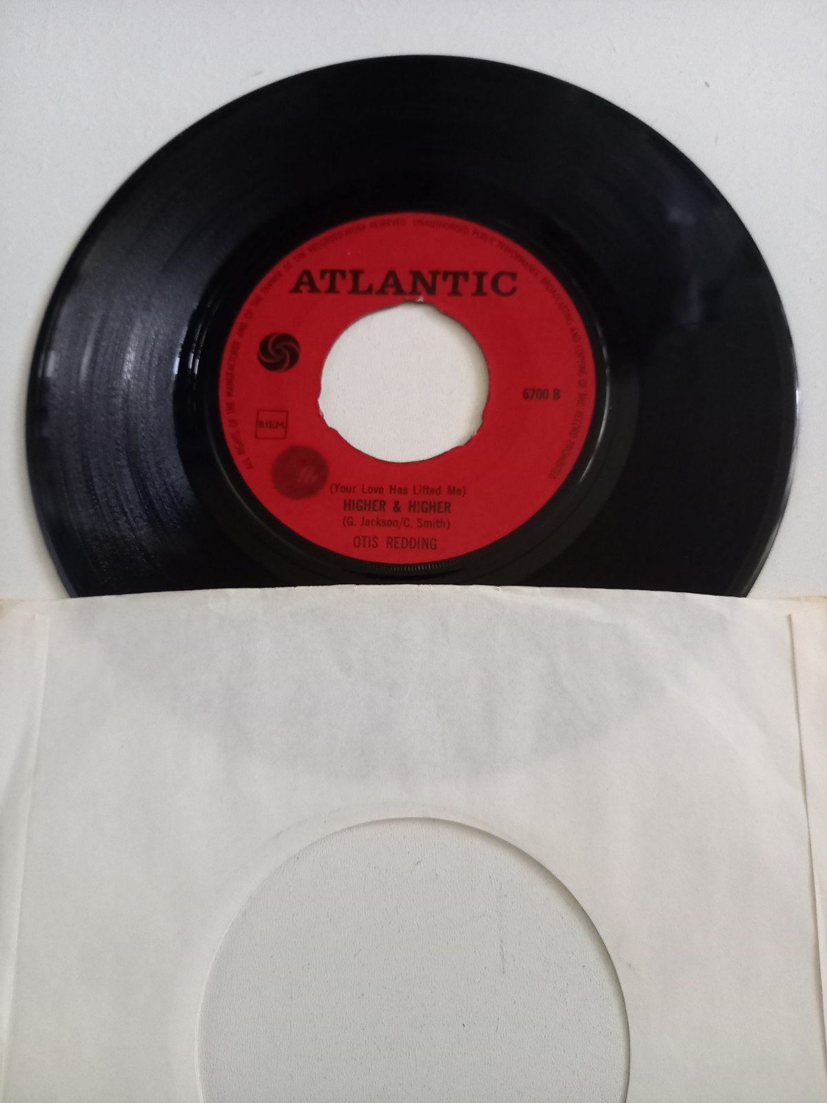 Otis Redding - Higher & Higher / Free Me (Single), Ophalen of Verzenden, Gebruikt, R&B en Soul