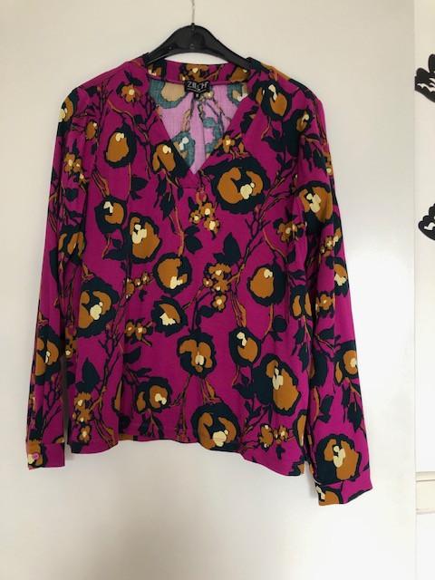 Vrolijke blouse van ZILCH, maat M, zo goed als nieuw, Maat 38/40 (M), Overige kleuren, Ophalen of Verzenden, Zo goed als nieuw