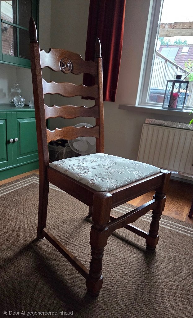 Foto 4 van 4 eetkamerstoelen