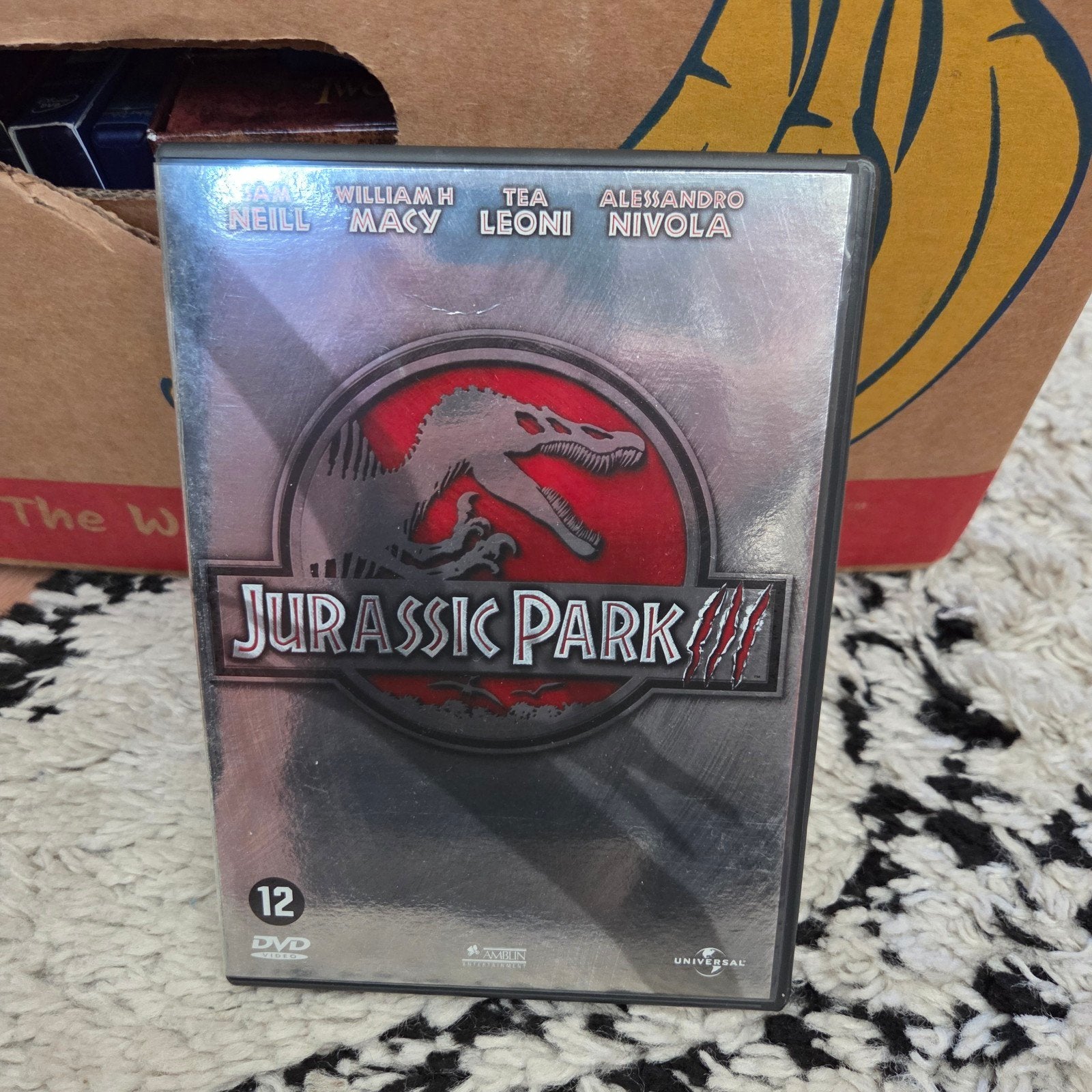 Jurassic Park III DVD - Actie en Avontuur, Nederlands, Ophalen of Verzenden, Zo goed als nieuw, Vanaf 12 jaar