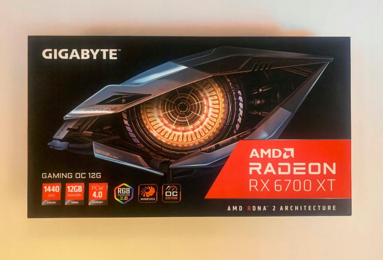 Gigabyte AMD Radeon RX 6700 XT Gaming OC 12G Videokaart, Computers en Software, Videokaarten, GDDR6, PCI-Express 4, Ophalen of Verzenden