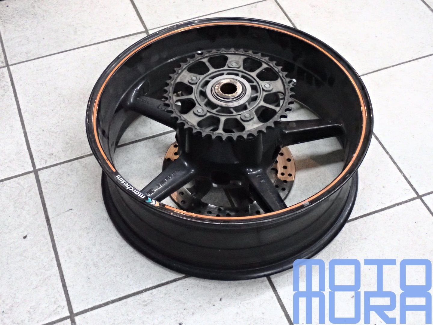 Achtervelg voor de KTM Superduke 990 2007 - 2011 velg wiel a, Motoren, Onderdelen | Overige, Gebruikt, -, -, Ophalen of Verzenden