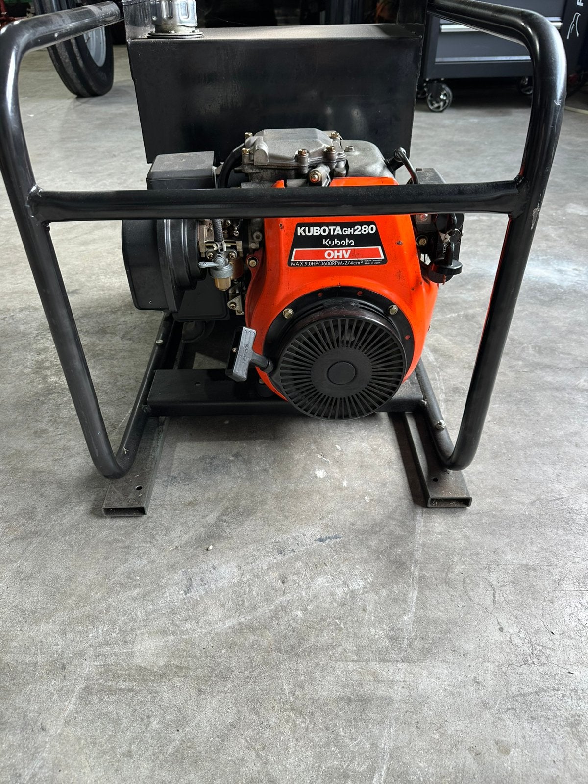 Kubota aggregaat 3,8 kva elektrische start, Doe-het-zelf en Verbouw, Elektrisch startend, Benzine, Info@kubota.nl, Minder dan 5 kVA