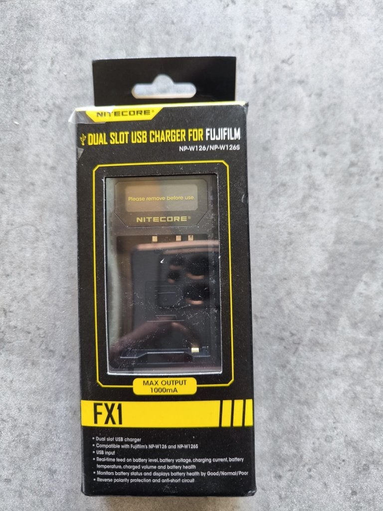 Nitecore FX1 Dual Slot USB Charger, Ophalen of Verzenden, Nieuw