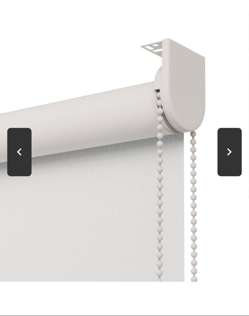 2 nieuwe witte veneta verduisterende rolgordijnen, Overige merken, 180 cm, Wit, Ophalen of Verzenden