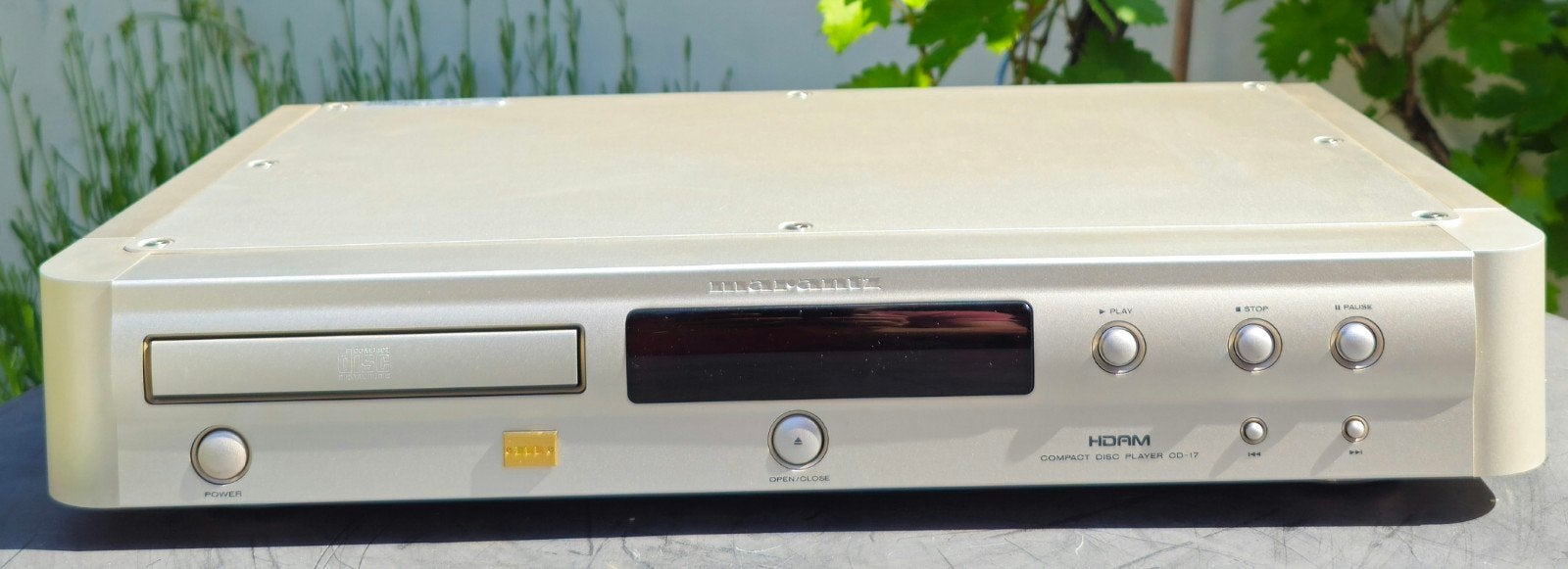 Marantz CD17 GOLD TDA1547 DAC7 ,HDAM,serviced,garantie !, Audio, Tv en Foto, Marantz, Refurbished, Ophalen of Verzenden, MARANTZ
