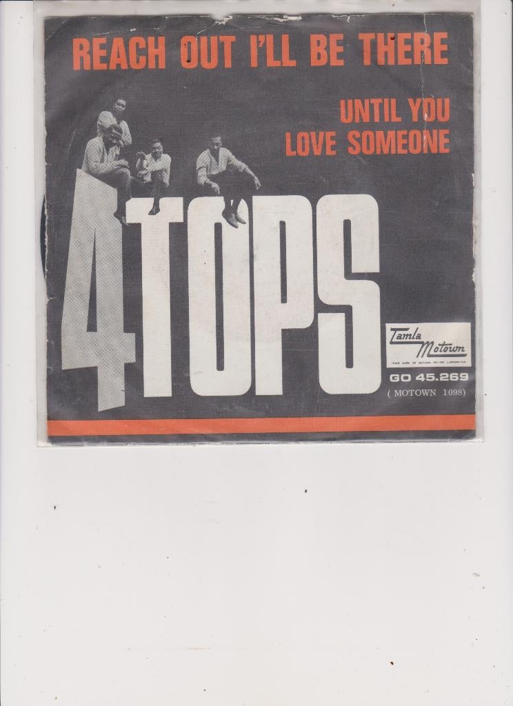 the four tops, Cd's en Dvd's, Vinyl Singles, Ophalen of Verzenden, Gebruikt, Pop