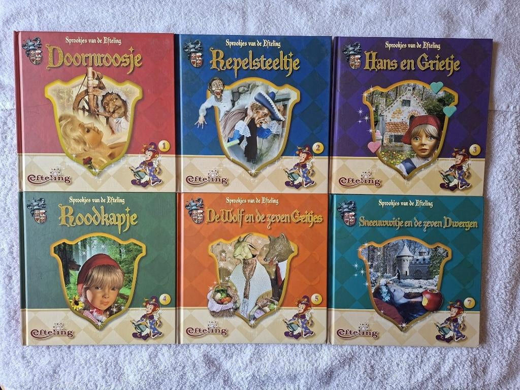 Sprookjes van Efteling boeken hardcover, Ophalen of Verzenden, Zo goed als nieuw, Efteling, Fictie algemeen