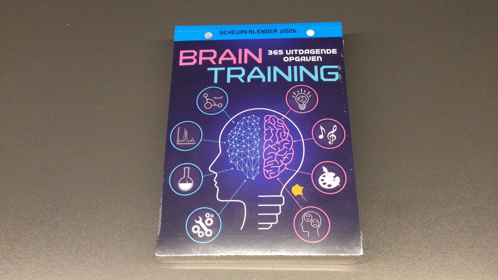 Brain Training nieuw in plastic scheurkalender 2026, Diversen, Kalenders, Ophalen of Verzenden, Dagkalender, Nieuw
