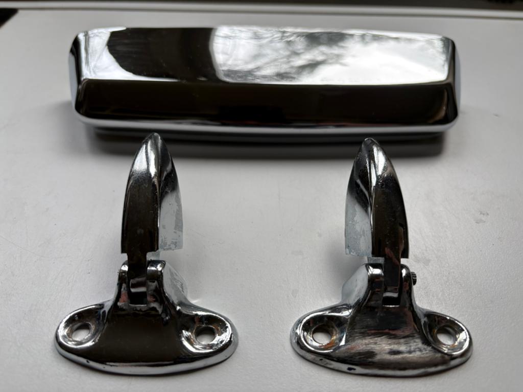 Classic Mini Chrome achterklep scharnieren en verlichting, Ophalen of Verzenden, Zo goed als nieuw