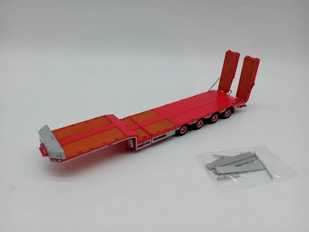 WSI UITSCHUIFBARE DIEPLADER + RAMPS, Hobby en Vrije tijd, Modelauto's | 1:50, Wsi, ., Nieuw, Ophalen of Verzenden