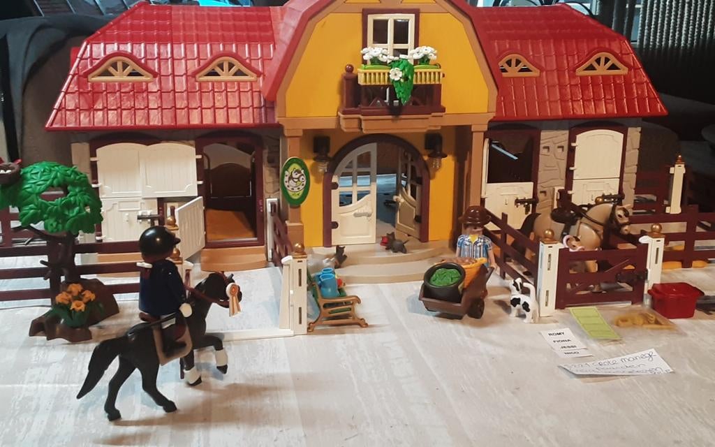 5221 grote manege met 6929 wasgelegenheid, Ophalen of Verzenden, Zo goed als nieuw, Complete set