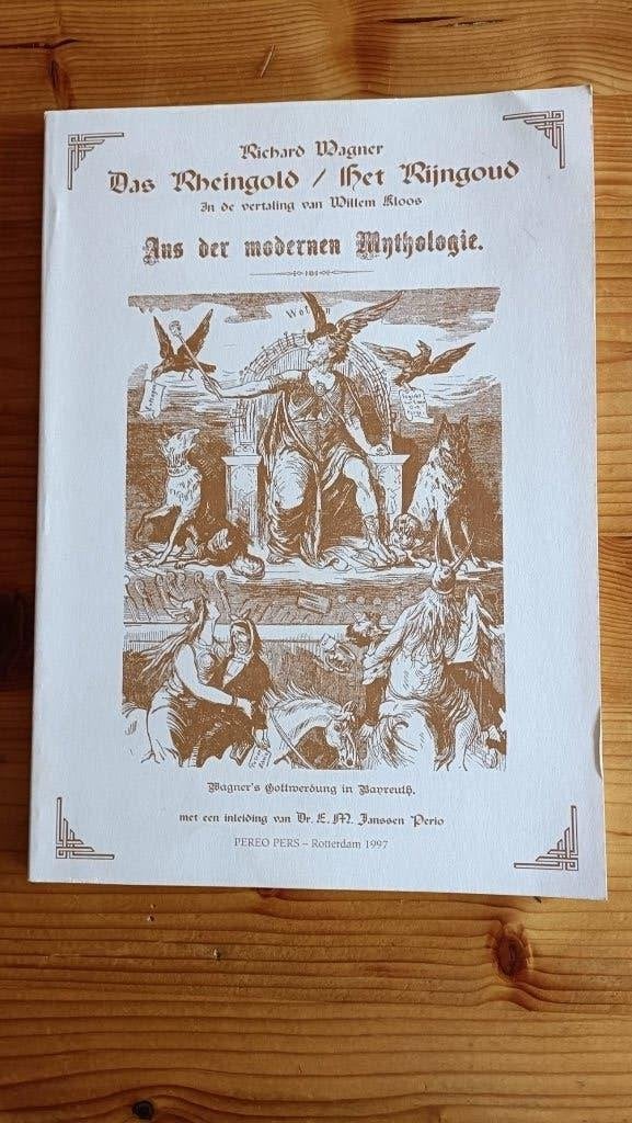 Wagner Het Rijngoud - Vert. Willem Kloos - Paperback, Gelezen, Verzenden, Overige onderwerpen, Willem Kloos