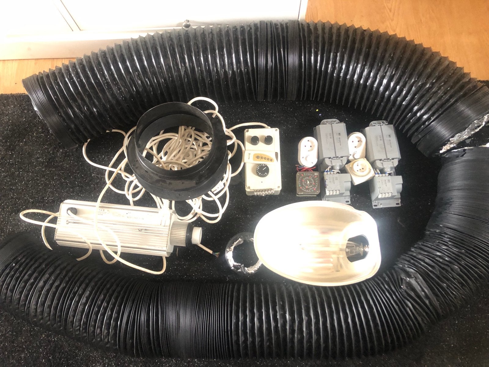Complete HPS kweekverlichtingsset (600W) - B.A.L. & MST, Ophalen of Verzenden, Gebruikt