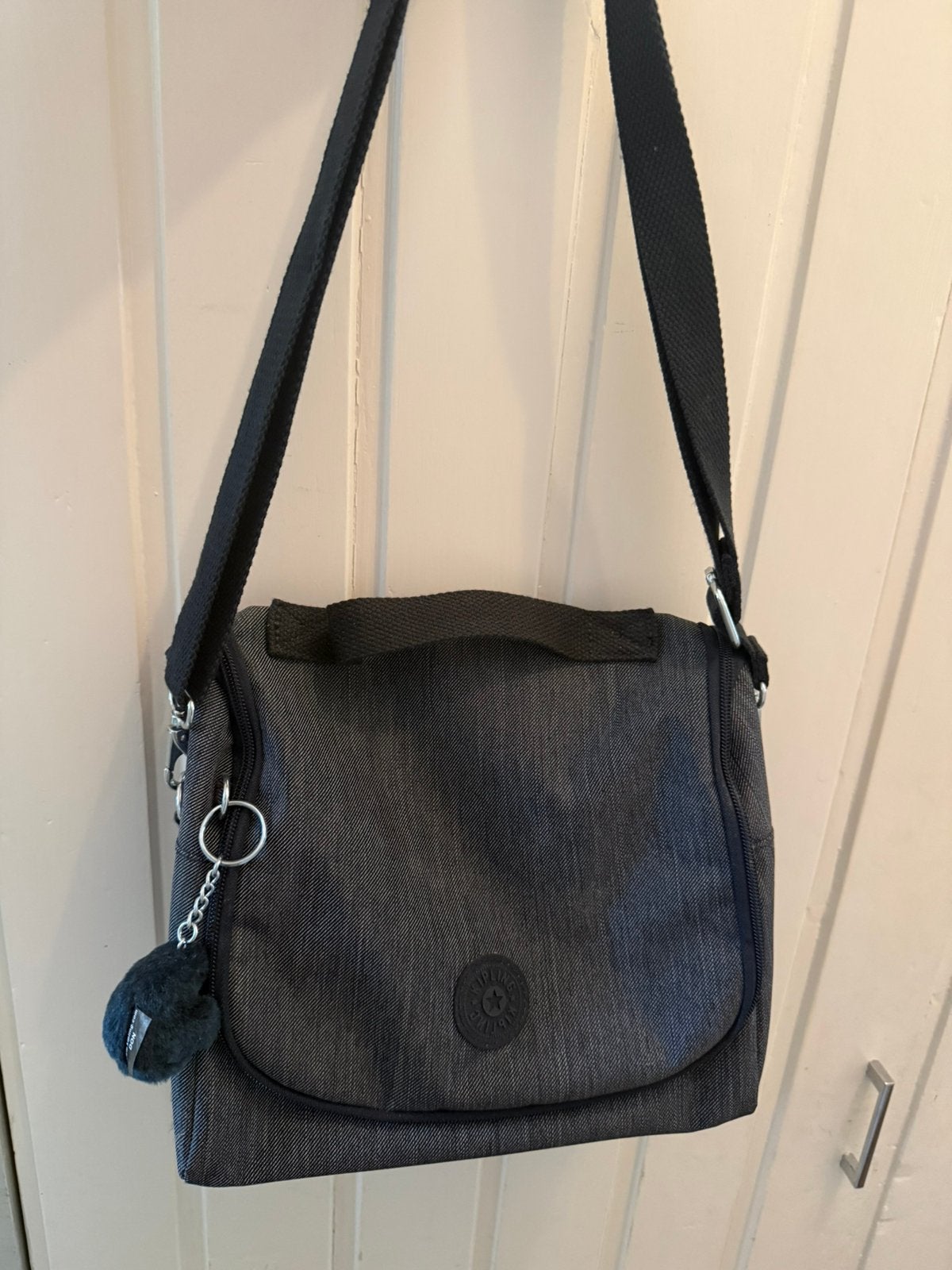 Kipling lunchtas tasje blauw, Ophalen of Verzenden, Zo goed als nieuw, Kipling