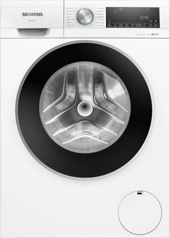 Siemens wasmachine WG46G2ZCNL - iQ500 - met stoom, Minder dan 85 cm, BSH Huishoudapparaten, 8 tot 10 kg, Nieuw