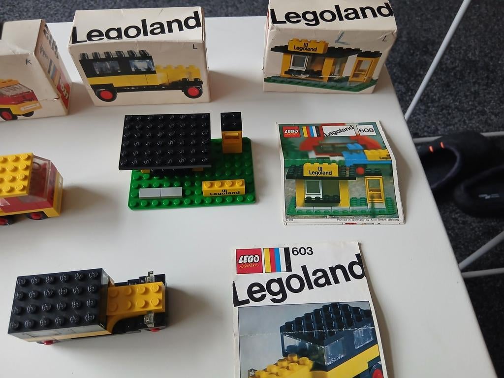 Lego jaren 70    legoland, Gebruikt, Lego, Ophalen of Verzenden, Compleet