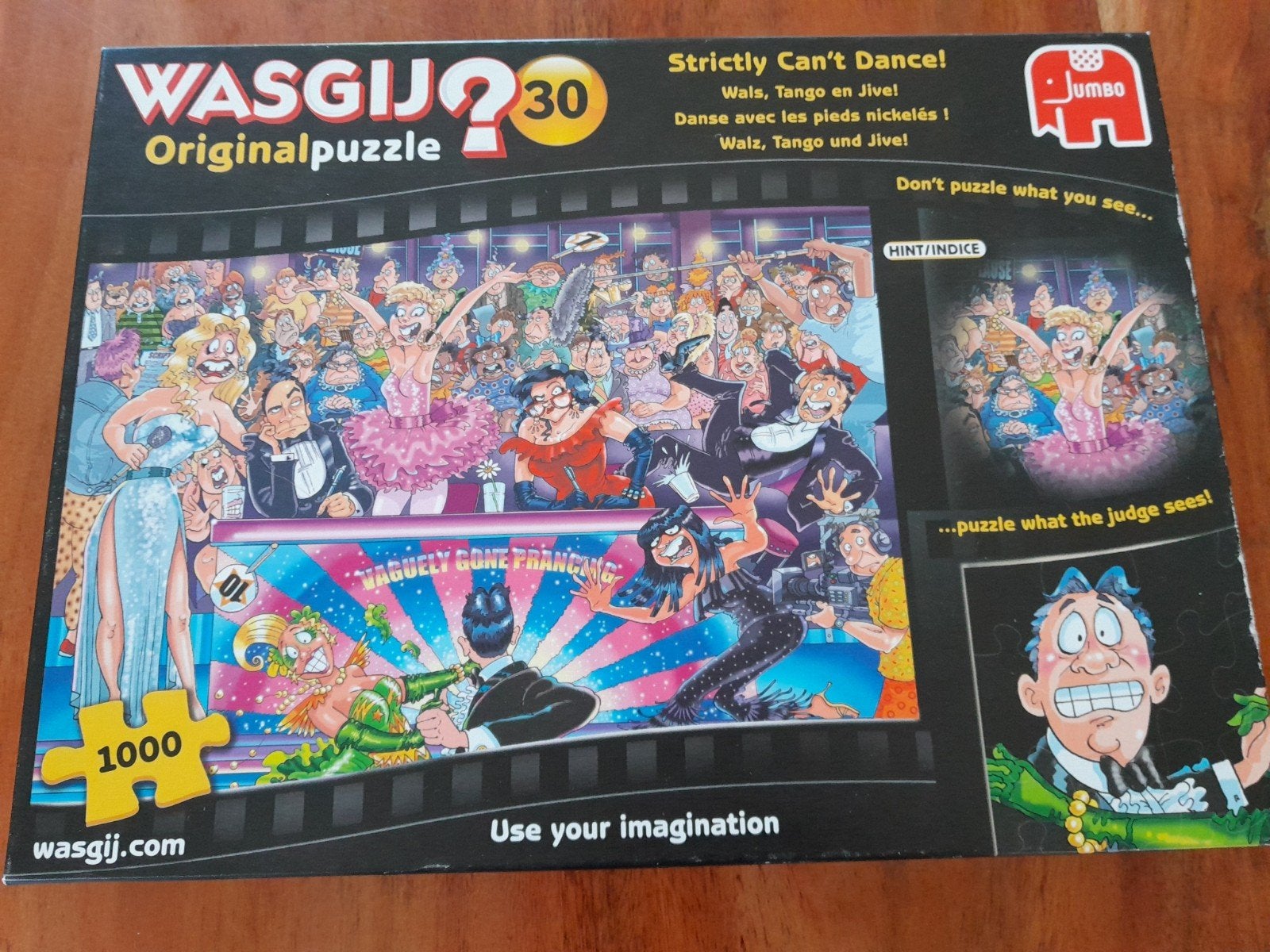 wasgij puzzle 30, Hobby en Vrije tijd, Ophalen, 500 t/m 1500 stukjes, Gebruikt