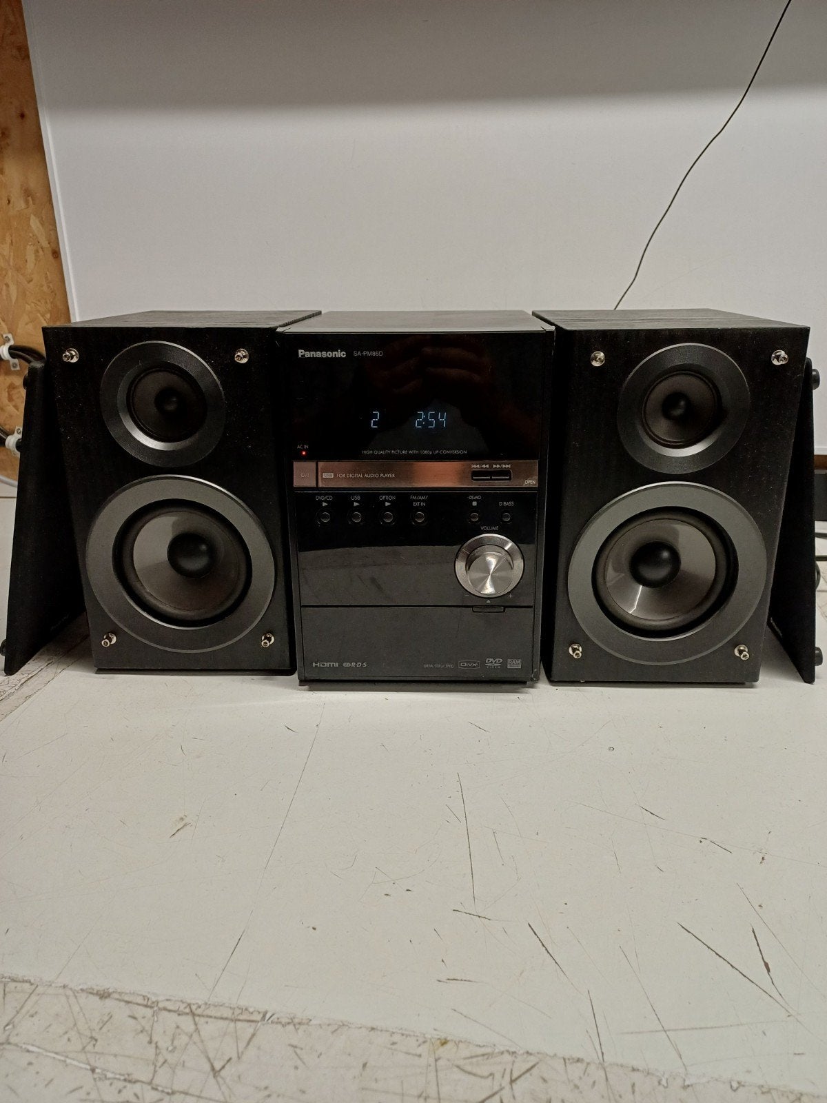 Panasonic SA-PM86D Microset - USB Digitale Audio Speler, Overige merken, Gebruikt, Microset, Ophalen of Verzenden