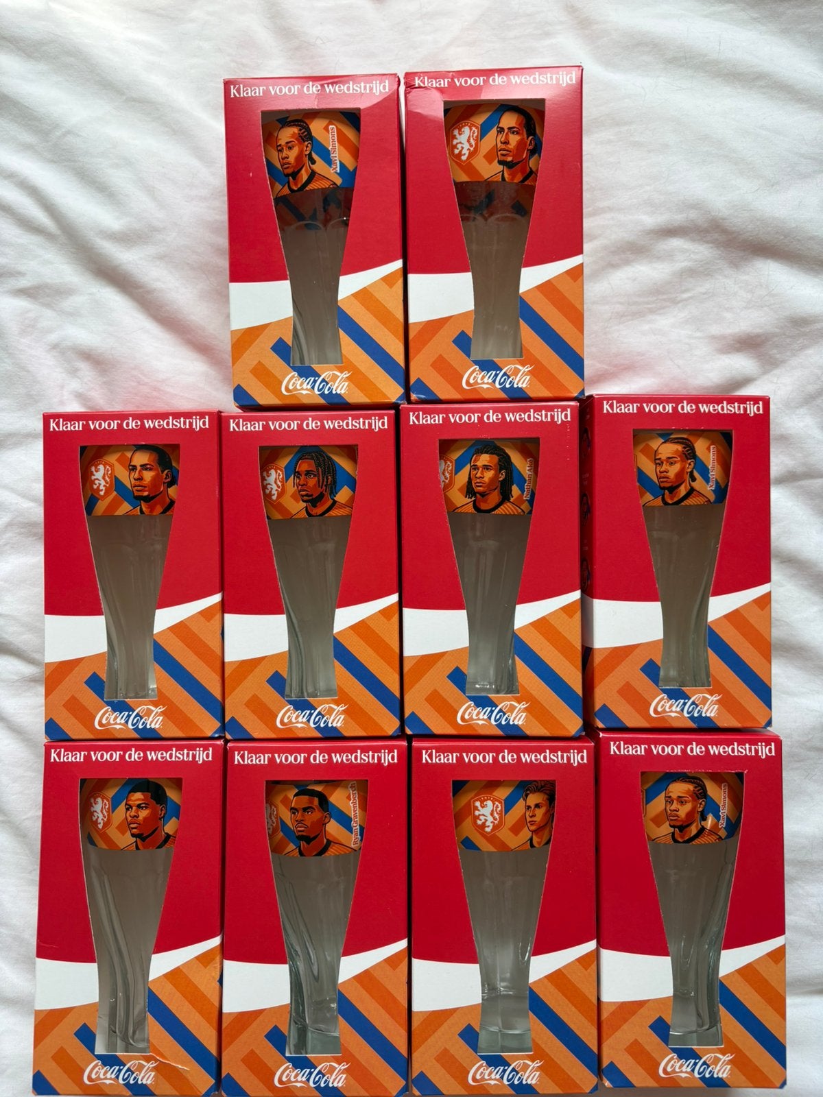 Coca Cola wk glazen nederlands elftal nieuw!, Verzamelen, Ophalen of Verzenden, Nieuw