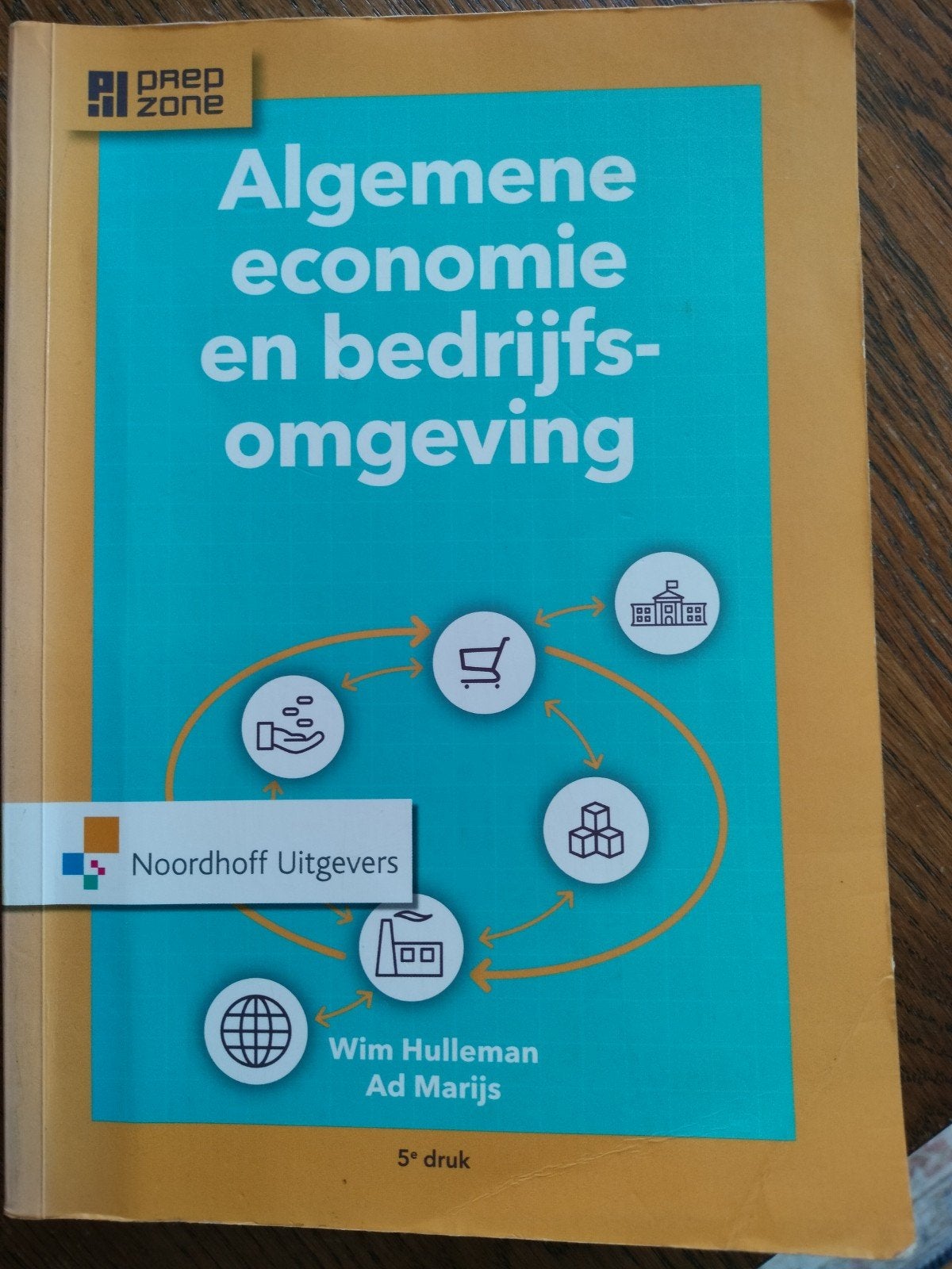 Algemene economie en Bedrijfsomgeving - 5e druk, Gelezen, Wim Hulleman, Ad Marijs, Gamma, HBO