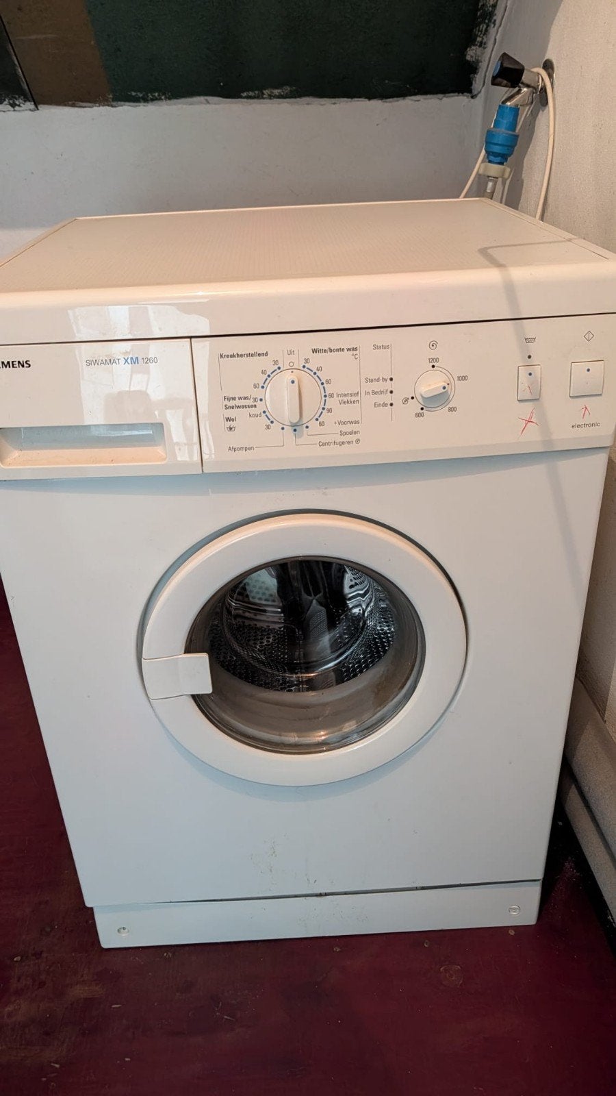 Siemens Siwamat XM 1260 Wasmachine, Witgoed en Apparatuur, Wasmachines, Ophalen, Gebruikt, Voorlader, 85 tot 90 cm