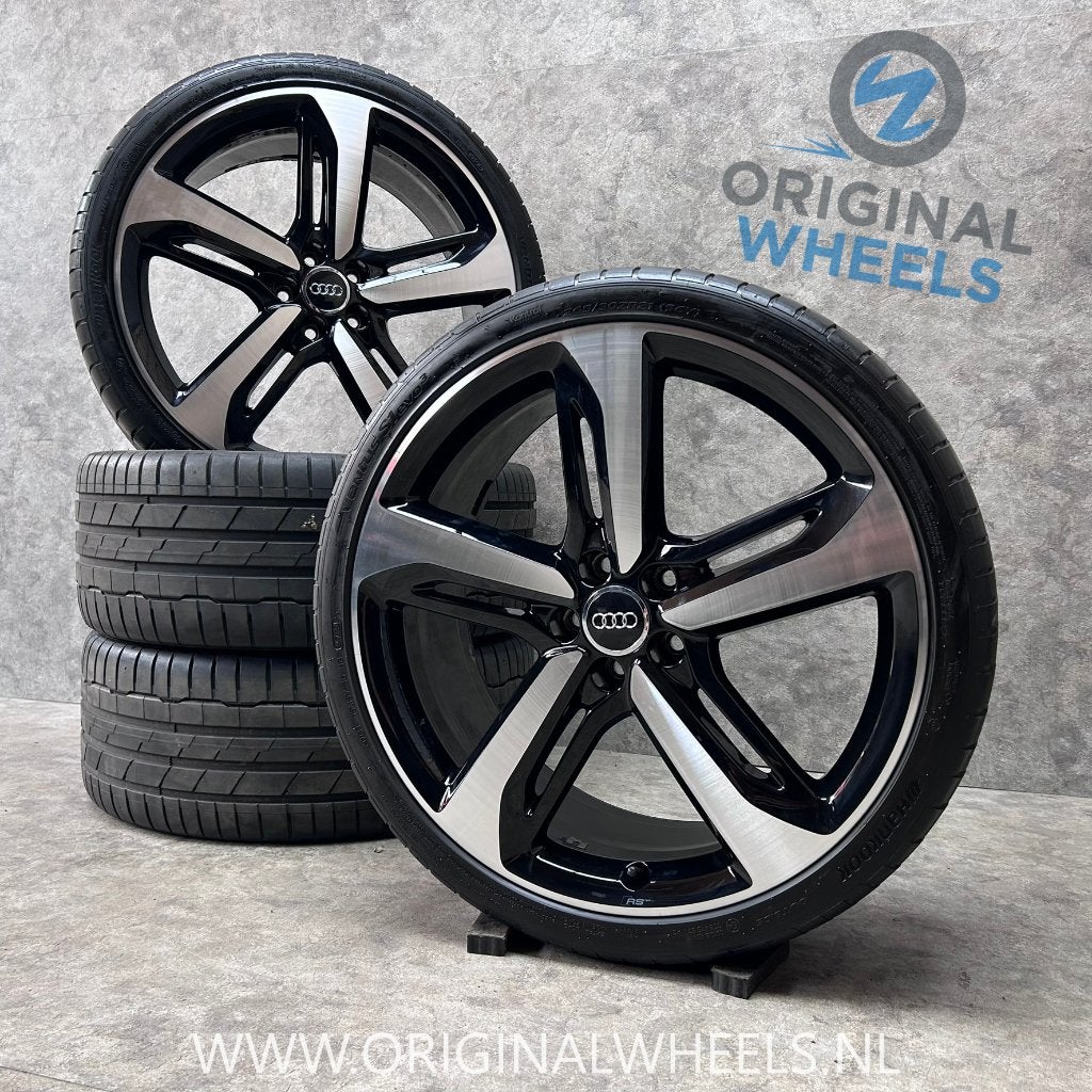 21 inch originele performance velgen zomerbanden Audi A6 S6, Audi, Gebruikt, 265 mm, Banden en Velgen