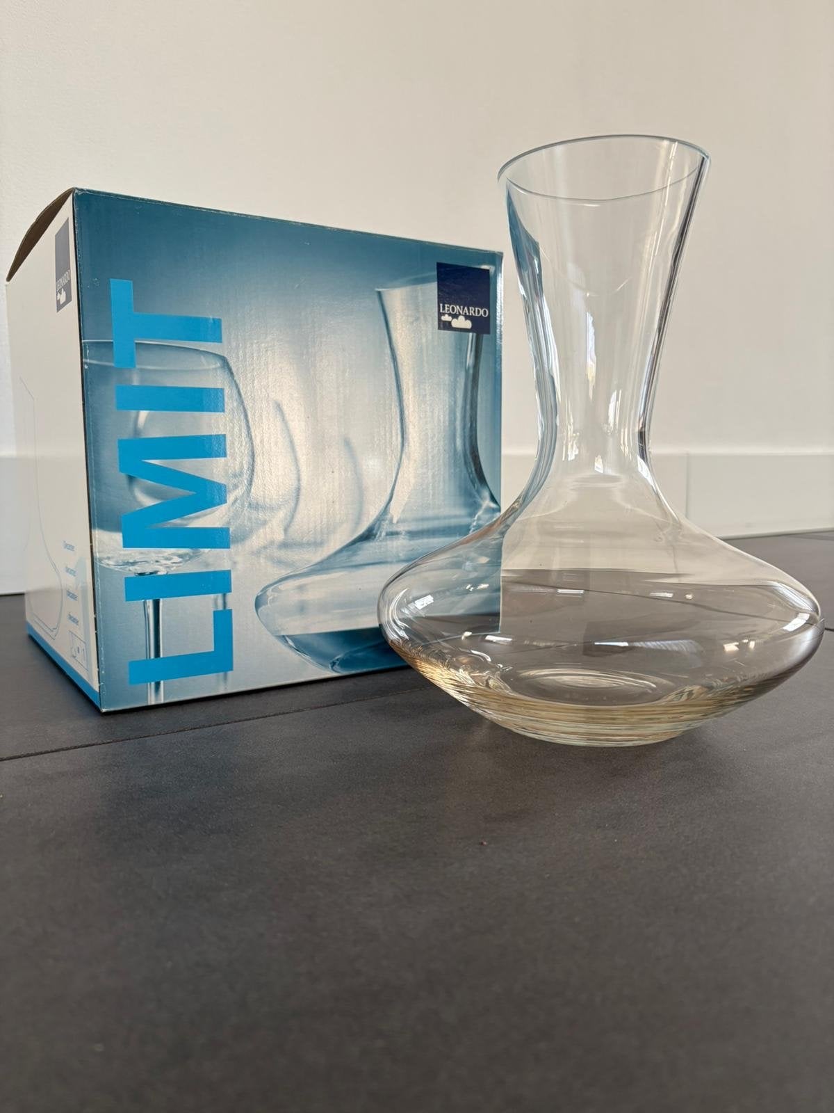 Leonardo Limit Wijnkaraf, Ophalen, Gebruikt, Transparant, Glas