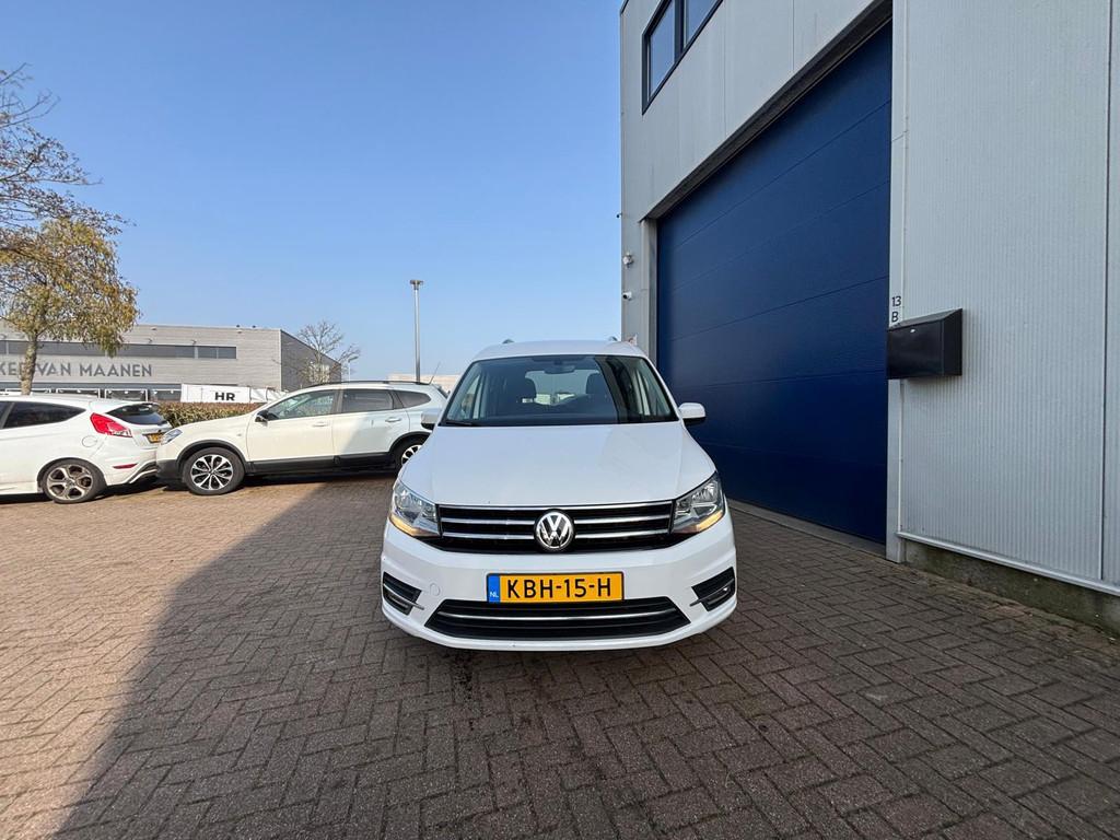 Volkswagen CADDY Combi 1.4 TSI Trendline 7p INCL NWE APK!, Auto's, Gebruikt, 700 kg, 7 stoelen, Wit