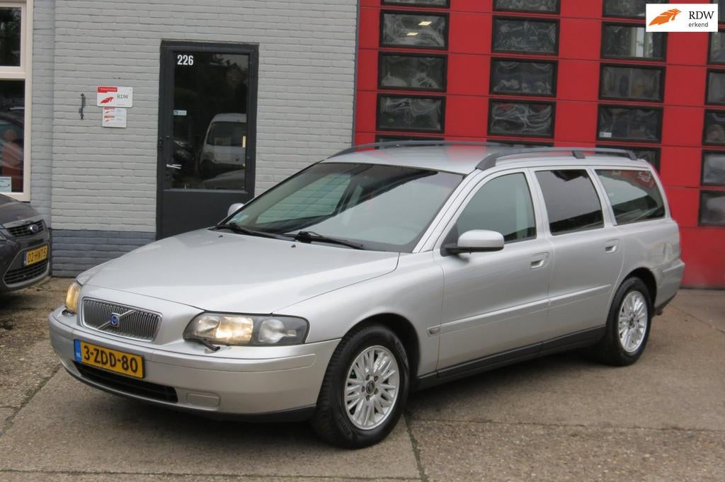 Volvo V70 2.4 Kinetic , LPG , Nieuwe APK, Auto's, Volvo, Bedrijf, Te koop, V70, ABS, Airbags, Airconditioning, Boordcomputer, Centrale vergrendeling