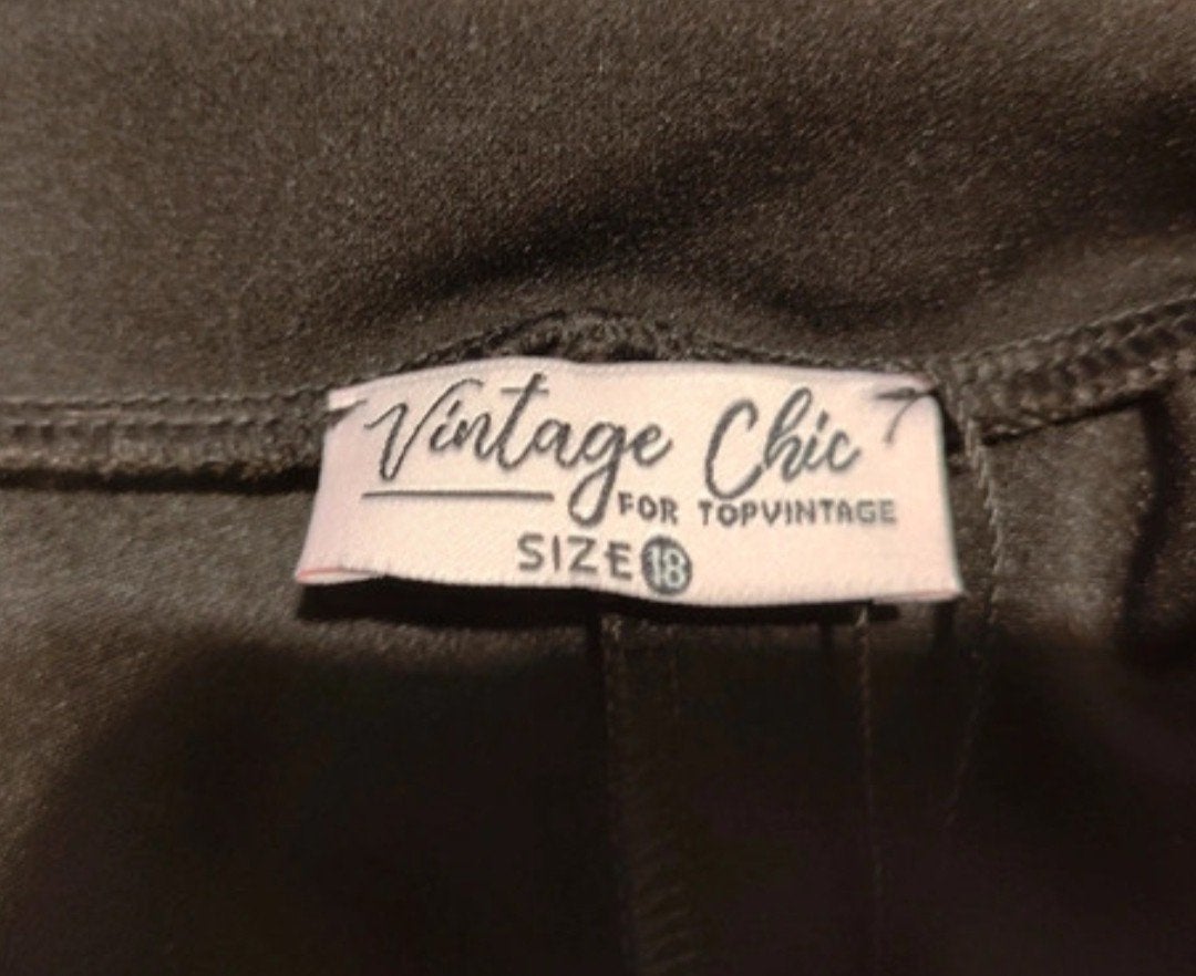 vintage chic, Kleding | Dames, Zwart, Maat 46/48 (XL) of groter, Nieuw, Ophalen of Verzenden