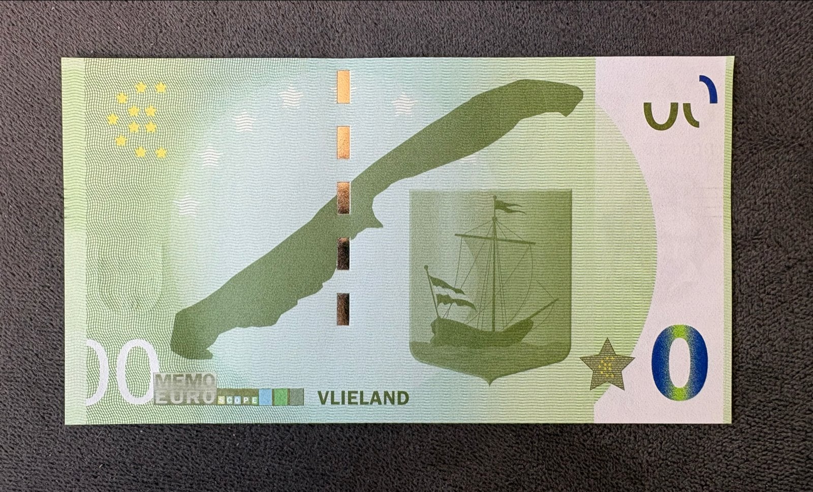 0 Euro biljet Vlieland - Souvenir, Ophalen of Verzenden, Overige typen