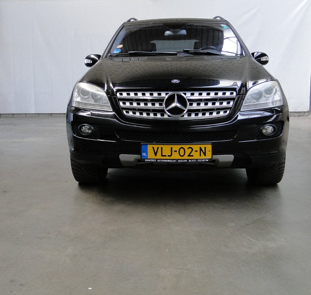 mercedes ml 320 CDI Zwart Grijskenteken, Automaat, Zwart, Zwart, Diesel
